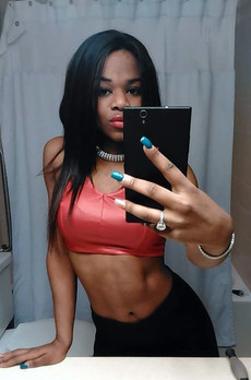 The most sexy black hot selfie,