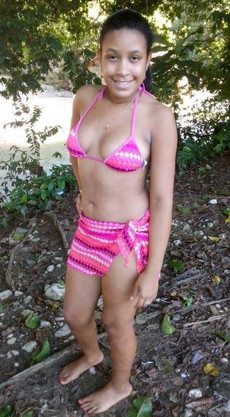 Sexy latina teens in bikini pics
